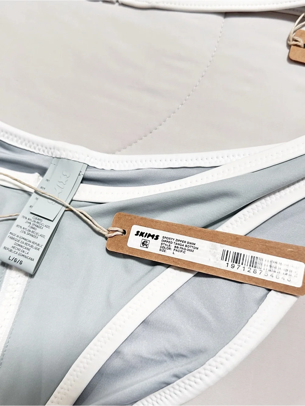 SKIMS Sporty Zipper Swim Two Piece Set